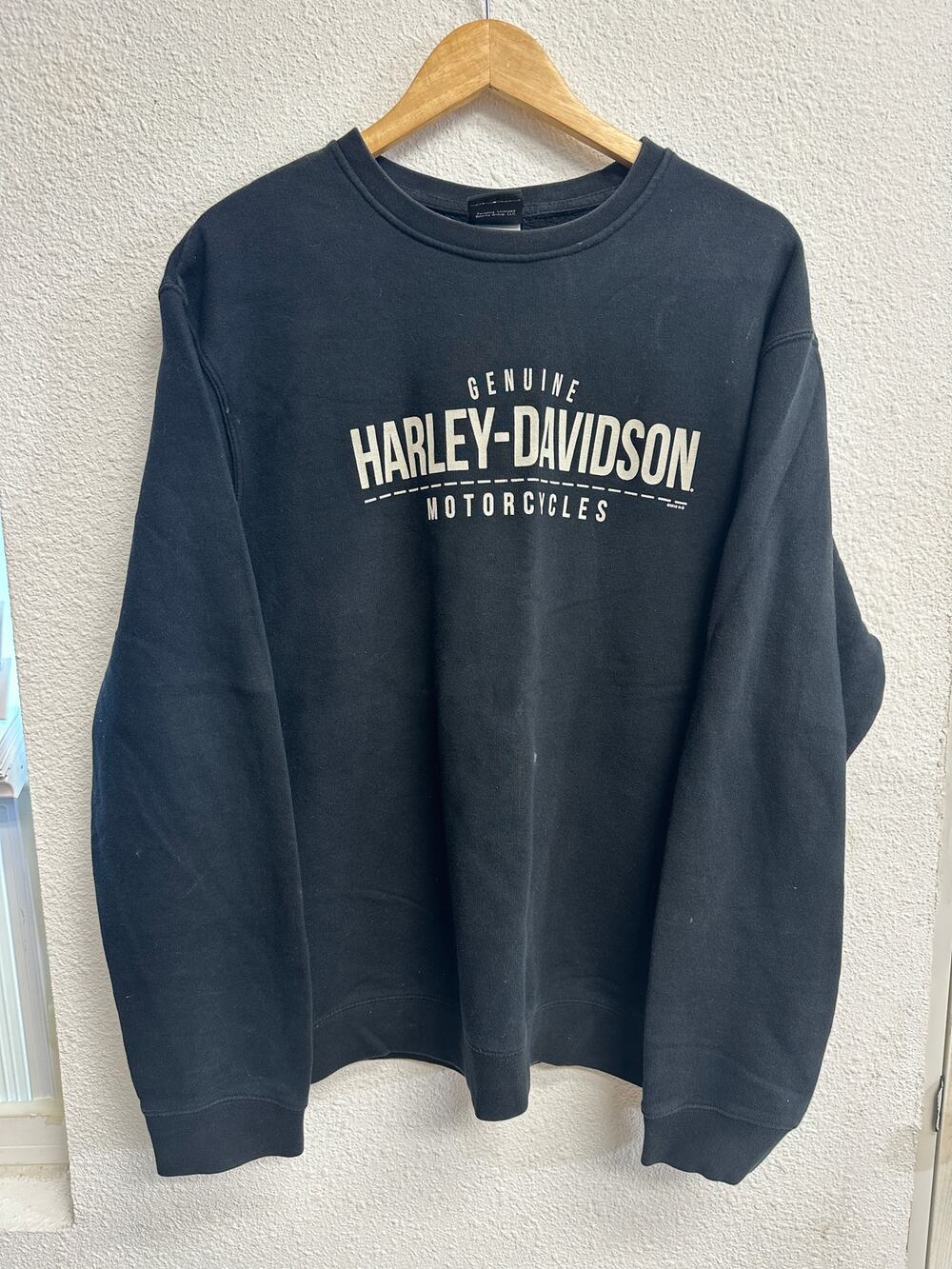 Harley Davidson Black Sweater Size 2 XL READ